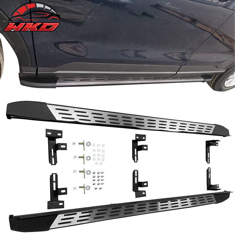 Fits 23-26 Honda CR-V CRV V1 Style Running Boards Aluminum Side Step Bar 2PCS