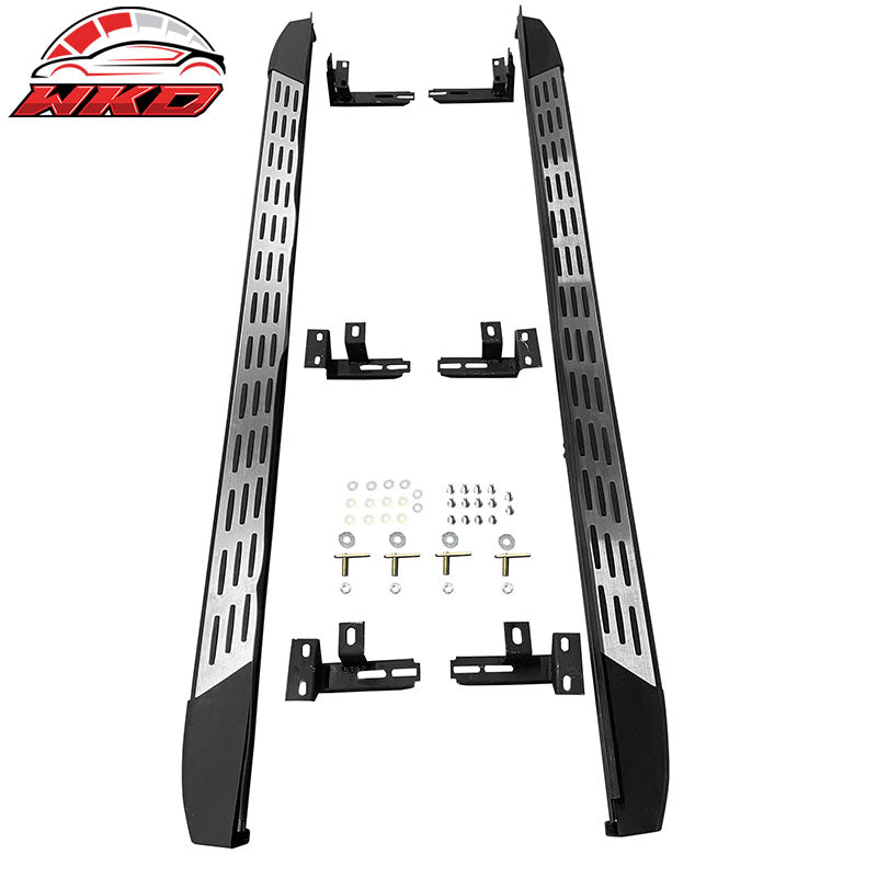 Fits 23-26 Honda CR-V CRV V1 Style Running Boards Aluminum Side Step Bar 2PCS