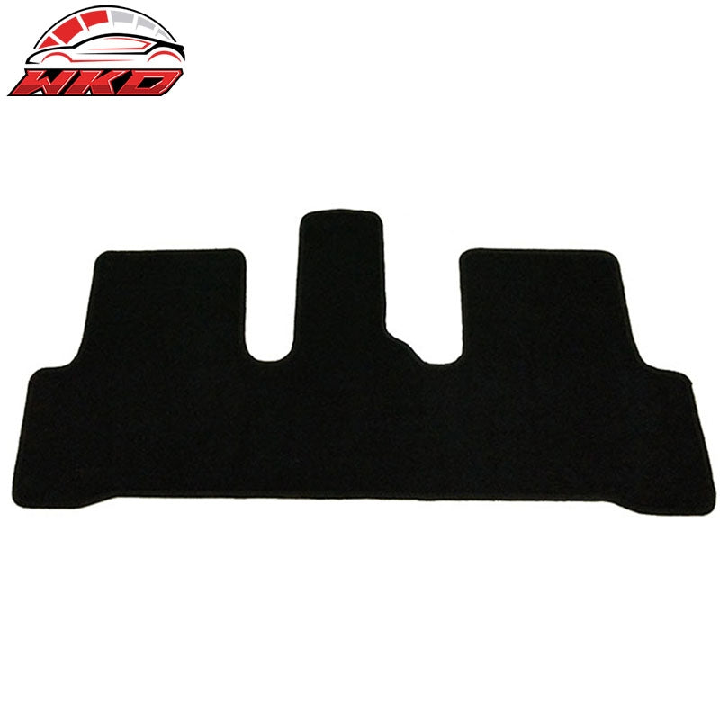 Fits 07-11 Honda CRV 3PC Front Rear Auto Floor Mats Non-Slip Carpets Nylon Black
