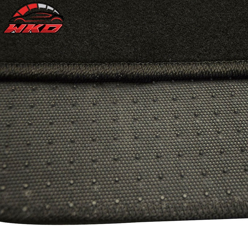 Fits 07-11 Honda CRV 3PC Front Rear Auto Floor Mats Non-Slip Carpets Nylon Black