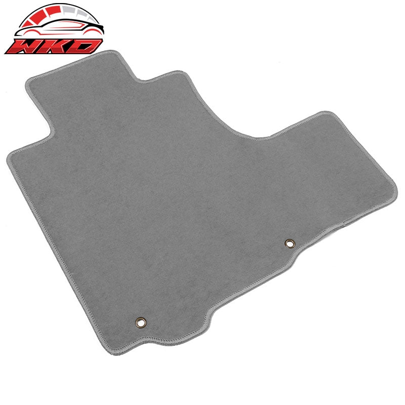 Fits 07-11 Honda CRV Floor Mats Nylon Gray Non-Slip Auto Carpets Front Rear 3PC