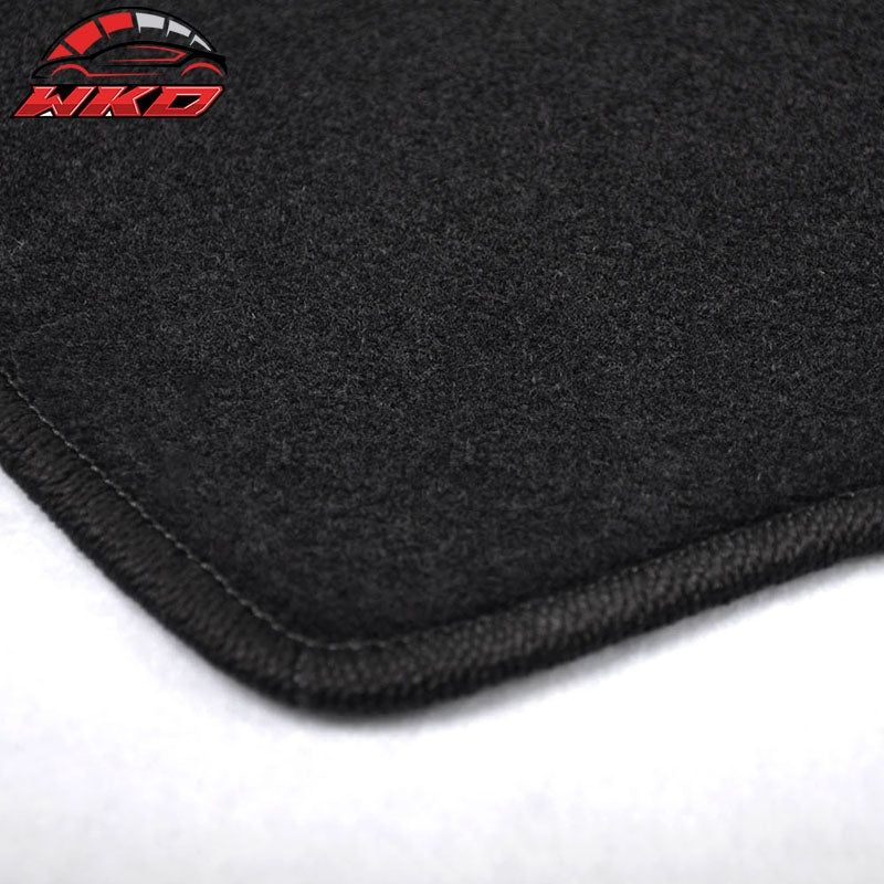 Fits 12-16 Honda CRV Black Nylon Front Rear Floor Mats Carpets 3PC