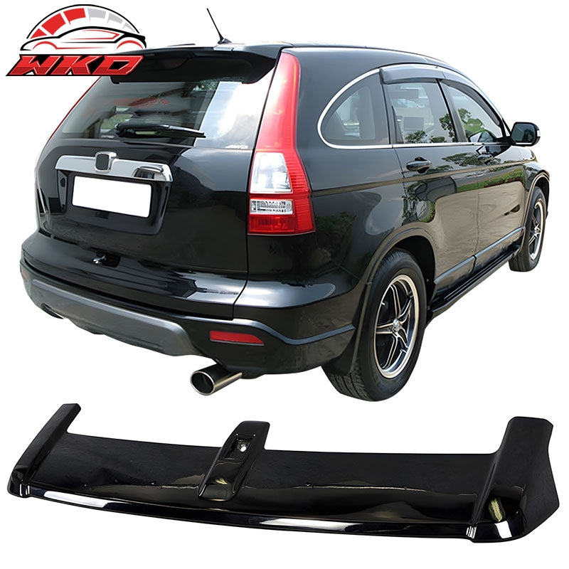 Fits 07-11 Honda CRV CR-V OE Factory Style Rear Trunk Spoiler ABS Painted Black