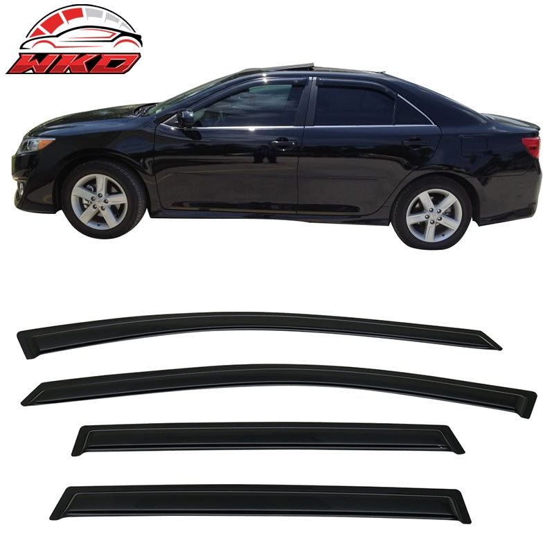 Fits 17-22 Honda CRV Acrylic Window Visors Sun Rain Deflector Guard 4Pc Set