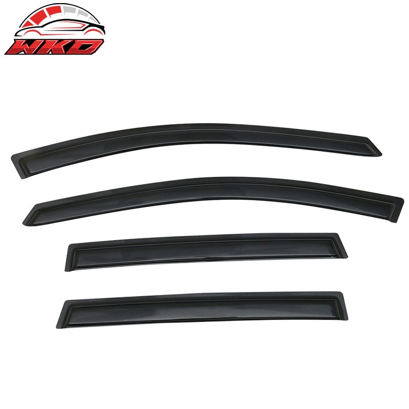 Fits 17-22 Honda CRV Acrylic Window Visors Sun Rain Deflector Guard 4Pc Set