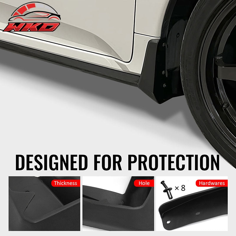 Fits 17-21 Honda Civic 10th Gen Sport Hatchback Mud Flaps Wheel Splash Guards PP