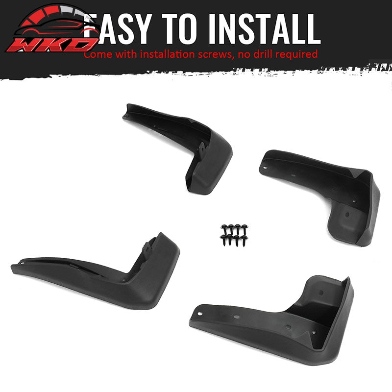 Fits 17-21 Honda Civic 10th Gen Sport Hatchback Mud Flaps Wheel Splash Guards PP