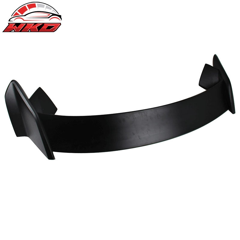 Fits 16-20 Honda Civic Coupe TR Style Rear Trunk Spoiler Lip ABS Unpainted Black