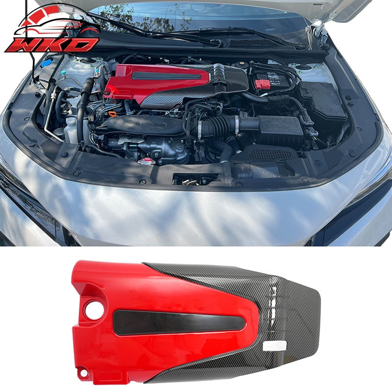 Fits 22-26 Honda Civic 11th Gen Engine Bay Side Panel +Type R Engine Valve Cover