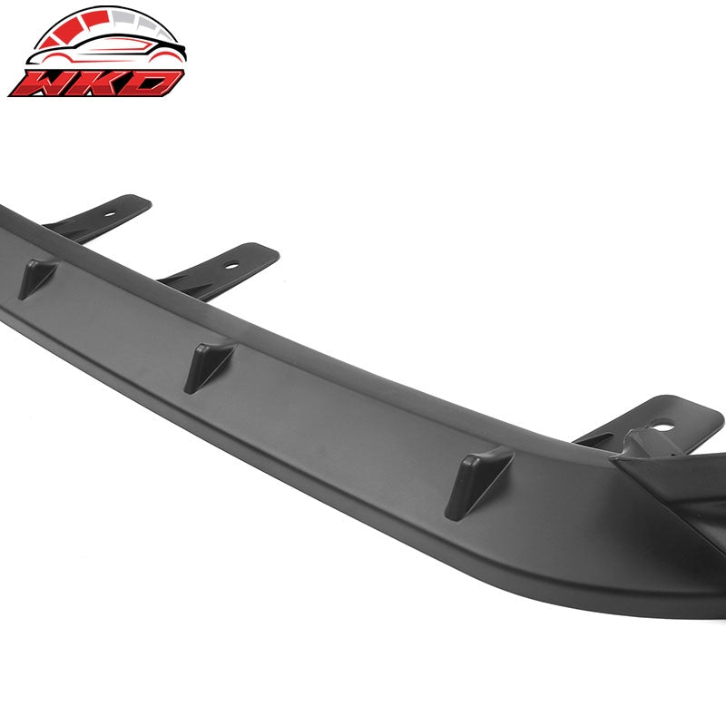 Fits 22-24 Honda Civic 11th Gen IKON Style Unpainted 3PCS Front Bumper Lip PP
