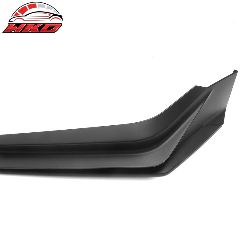 Fits 22-24 Honda Civic 11th Gen IKON Style Unpainted 3PCS Front Bumper Lip PP