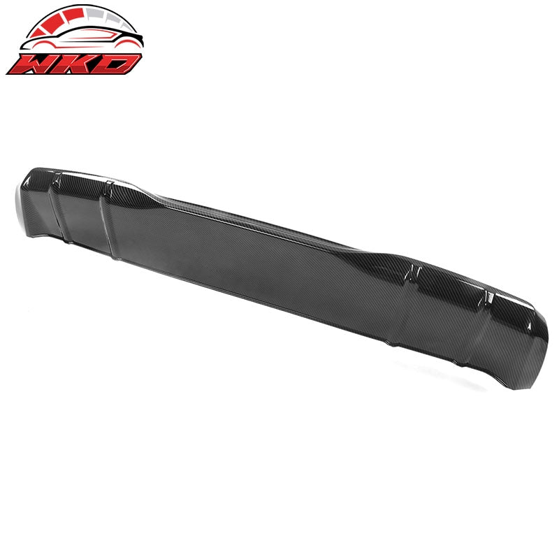 Fits 22-26 Honda Civic 11th Gen MD Rear Bumper Diffuser PP Carbon Fiber Print