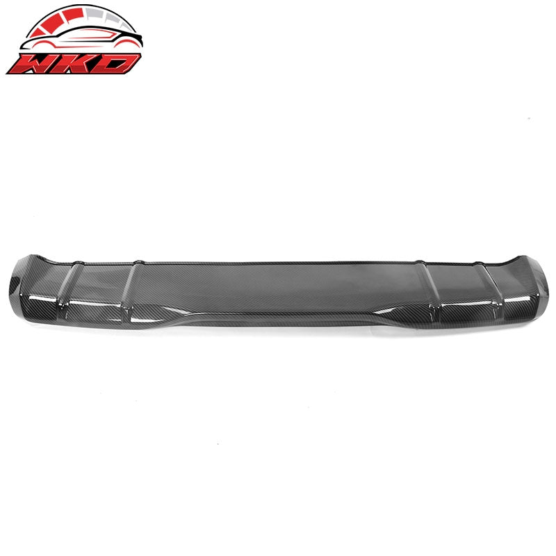 Fits 22-26 Honda Civic 11th Gen MD Rear Bumper Diffuser PP Carbon Fiber Print
