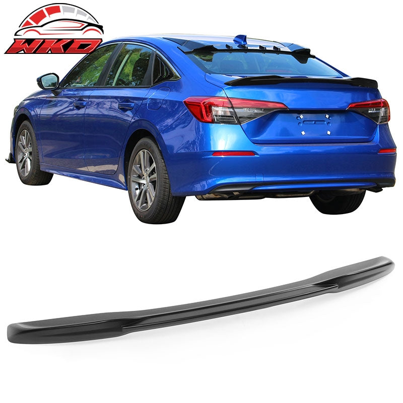 Wholesale 22-26 Honda Civic 11th Gen SI RS Style Rear Trunk Spoiler ABS Matte Black