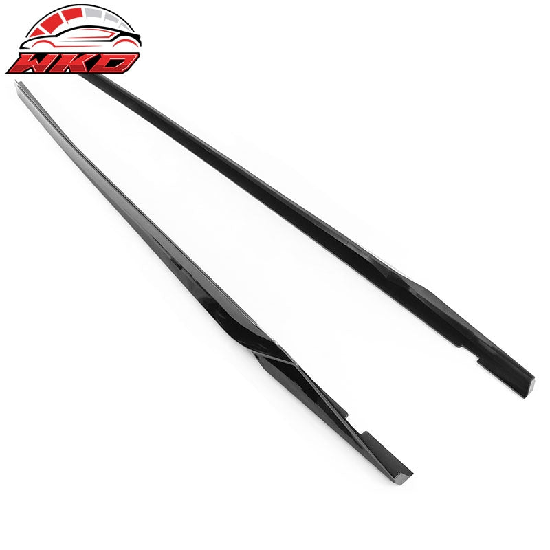 Fits 22-26 Honda Civic 11th HPD Style Side Skirts Extension Gloss Black
