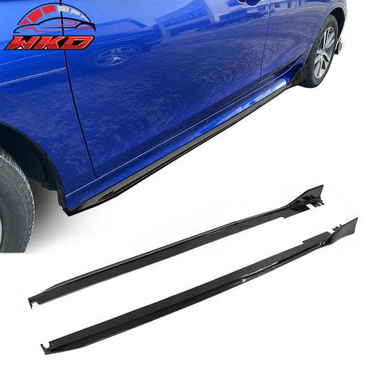 Wholesale 22-26 Honda Civic 11th Type R Side Skirts Extension Rocker Panel Gloss Black