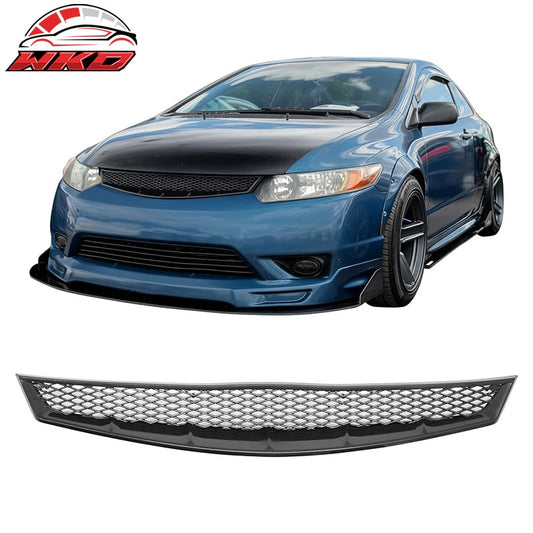 Wholesale 06-08 Honda Civic 2D Front Bumper Hood Grille Mesh Upper Grill Assembly Kit - Wikond Auto