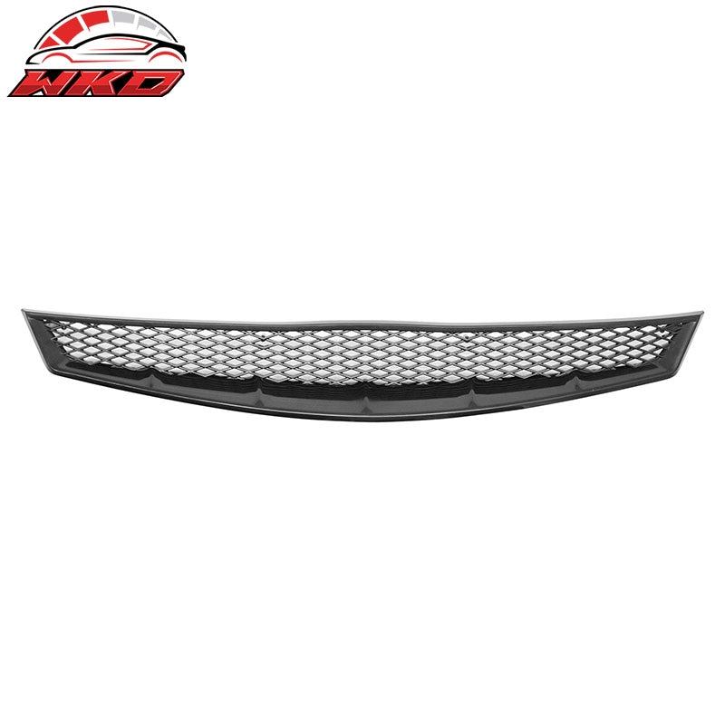 Fits 06-08 Honda Civic 2D Front Bumper Hood Grille Mesh Upper Grill Assembly Kit
