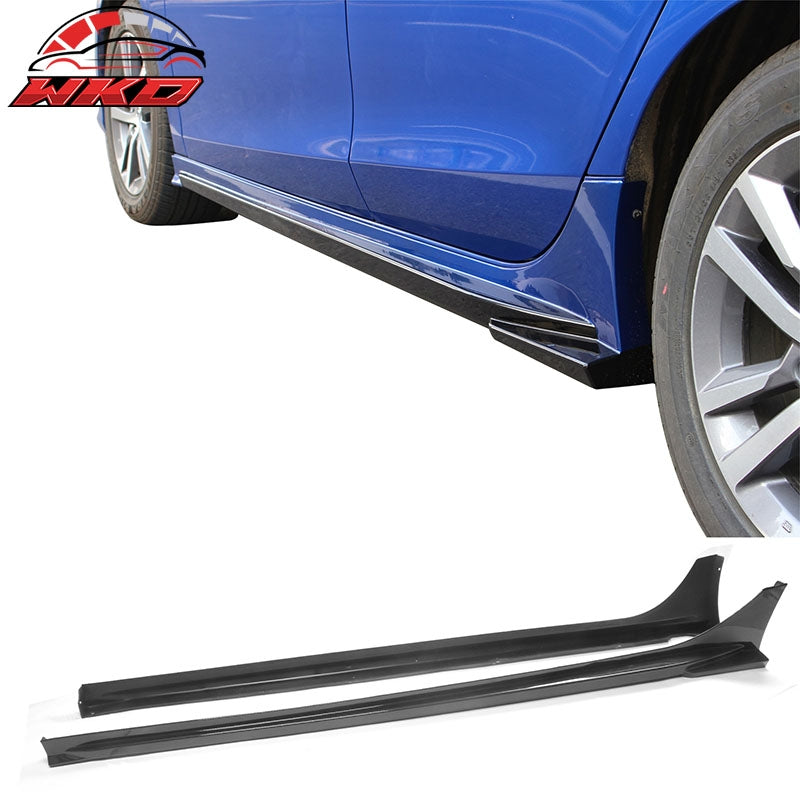Wholesale 22-26 Honda Civic 4D 5D Mugen Style 2PCS Side Skirts Rocker PP Gloss Black