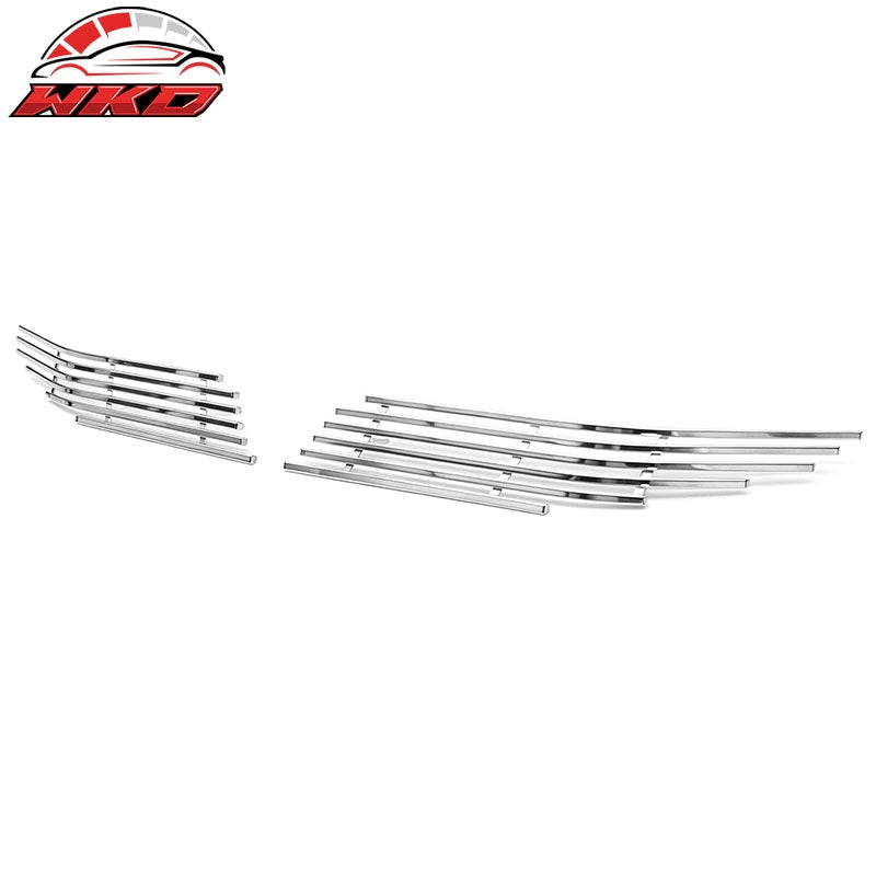 Fits 09-11 Honda Civic 4DR Chrome Front Upper Grille Stainless Steel Replacement