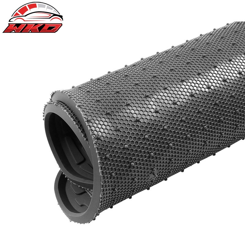 Fits 12-15 Honda Civic 4DR Latex Floor Mats Gray All Weather Car Carpets Liner