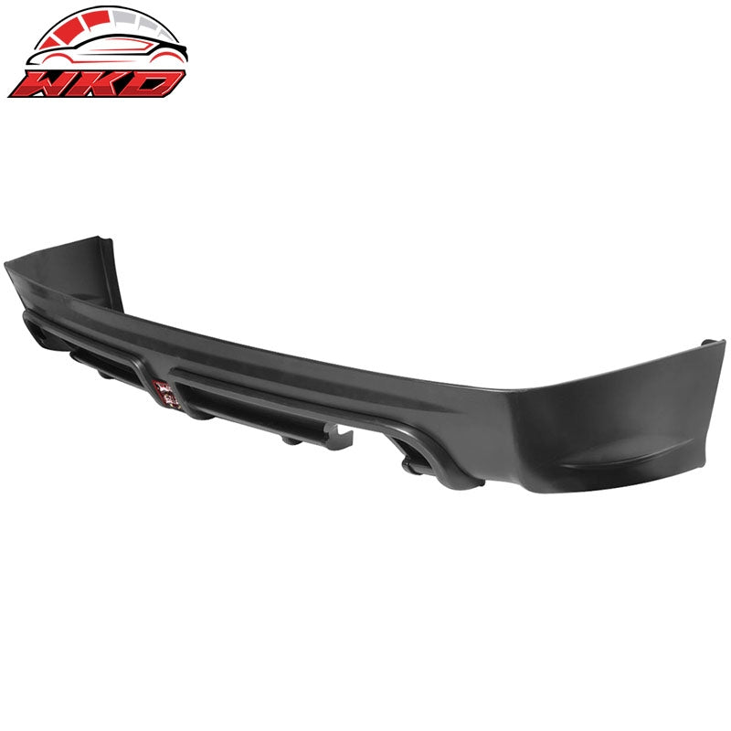 Fits 06-11 Civic 4Dr Sedan Rear Bumper Lip Spoiler With LED 3RD Brake Lights