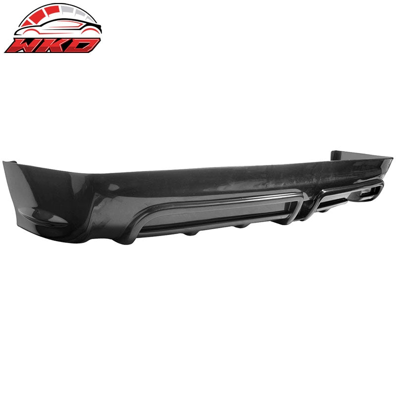 Fits 06-11 Civic 4Dr Sedan Rear Bumper Lip Spoiler With LED 3RD Brake Lights