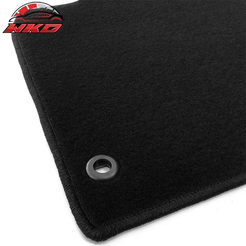 Fits 22-26 Honda Civic & Acura Integra Floor Mats Nylon Black Carpets 4PCS Set