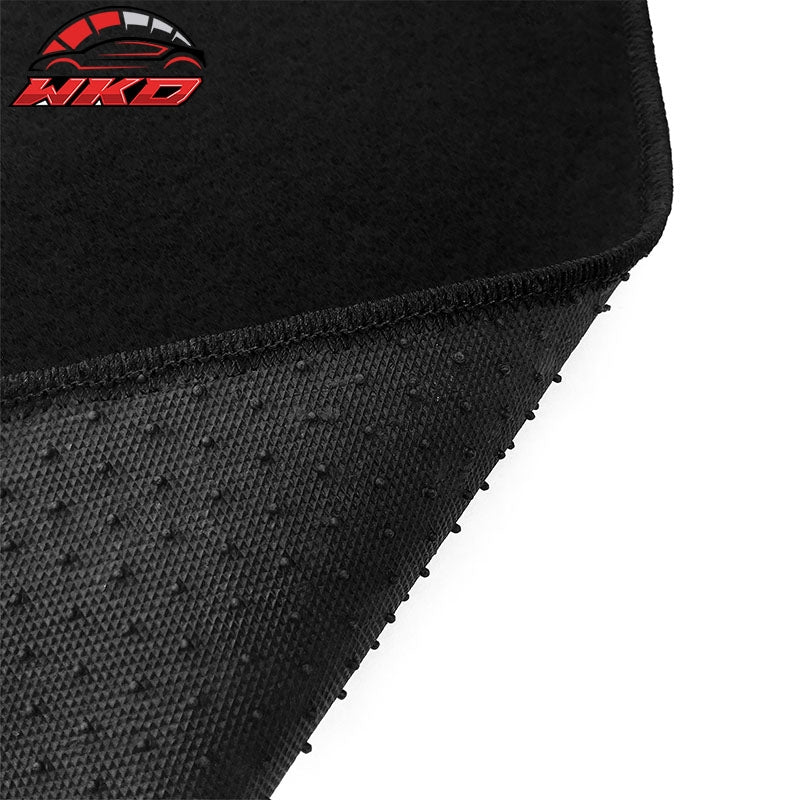 Fits 22-26 Honda Civic & Acura Integra Floor Mats Nylon Black Carpets 4PCS Set