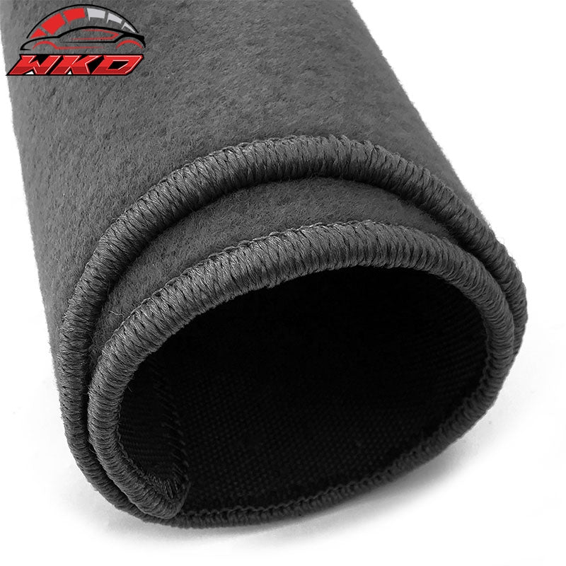 Fits 22-26 Honda Civic & Acura Integra Floor Mats Nylon Gray Carpets 4PCS Set