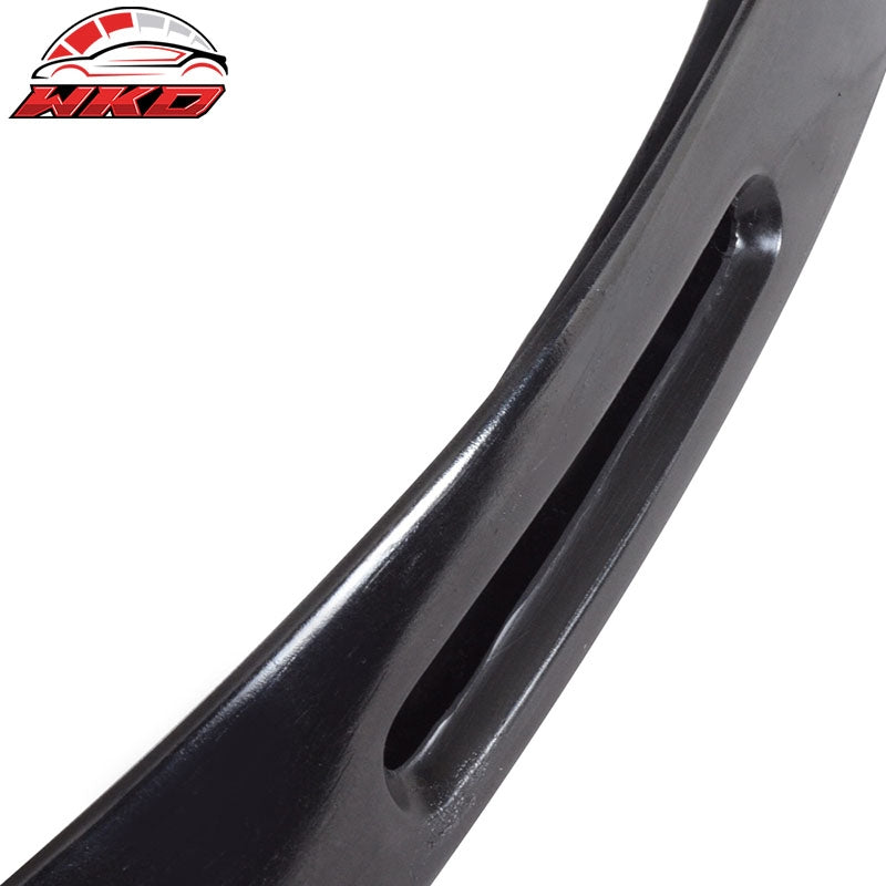 Fits 99-00 Honda Civic BYS Style Front Bumper Lip Spoiler Chin Splitter PU