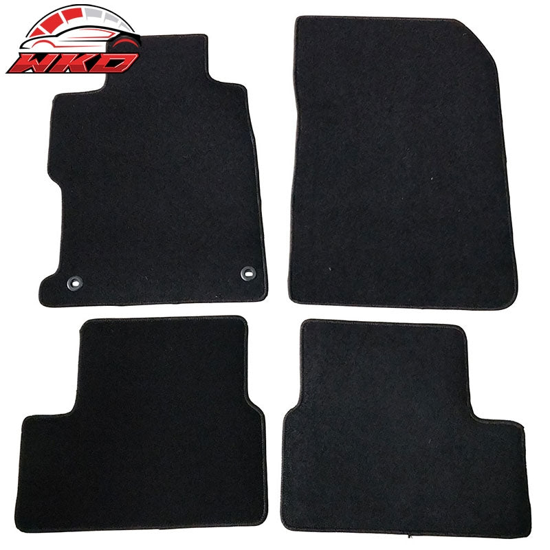 Wholesale 12-15 Honda Civic Coupe Floor Mat Nylon Black Non-Slip Auto Carpets 4PC