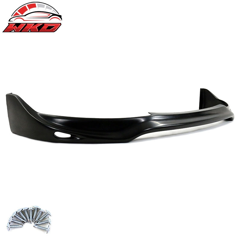 Fits 99-00 Honda Civic EJ EK EM JUN Style Front Bumper Lip Spoiler Unpainted PU