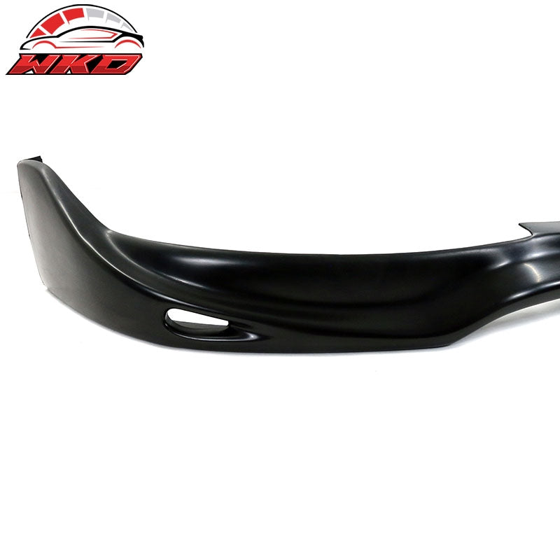 Fits 99-00 Honda Civic EJ EK EM JUN Style Front Bumper Lip Spoiler Unpainted PU