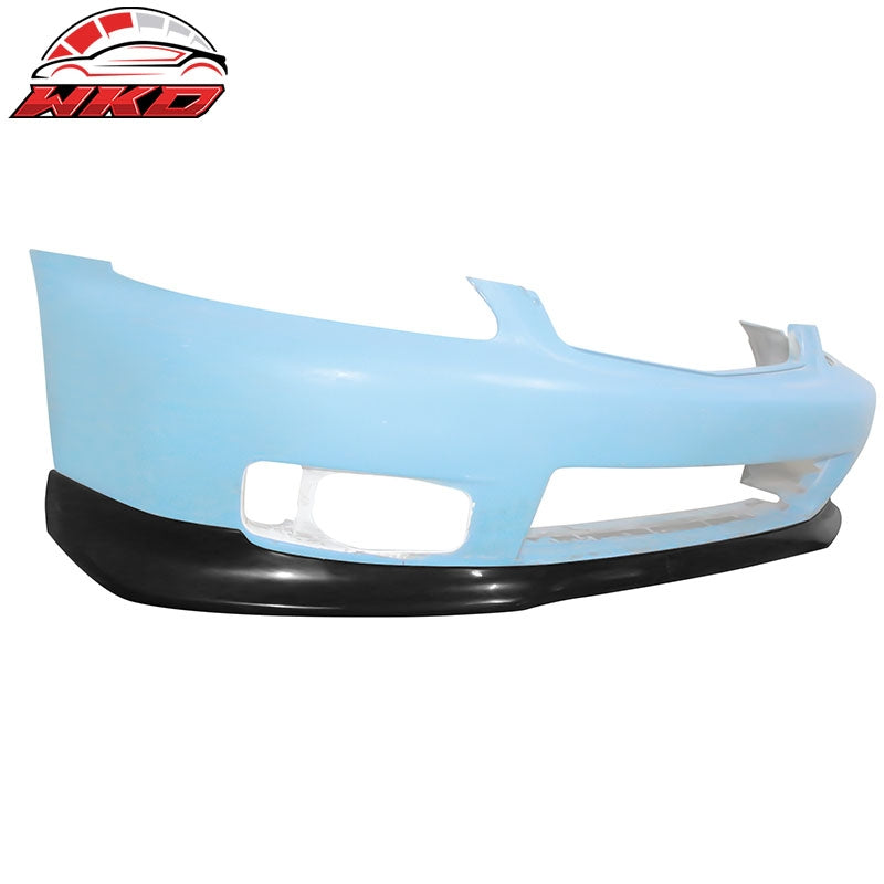 Fits 99-00 Honda Civic EK EVO Style Front Bumper Lip Spoiler Splitter Chin PU
