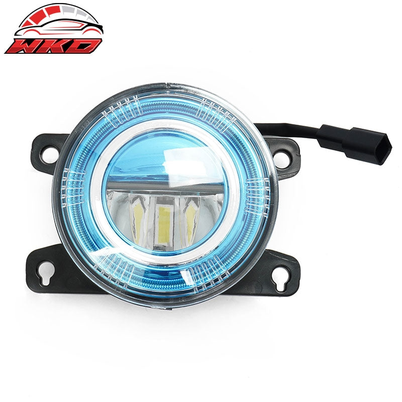 Fits 16-24 Honda Civic FC FK FE High Quality JDM Foglights Blue Lens White LED