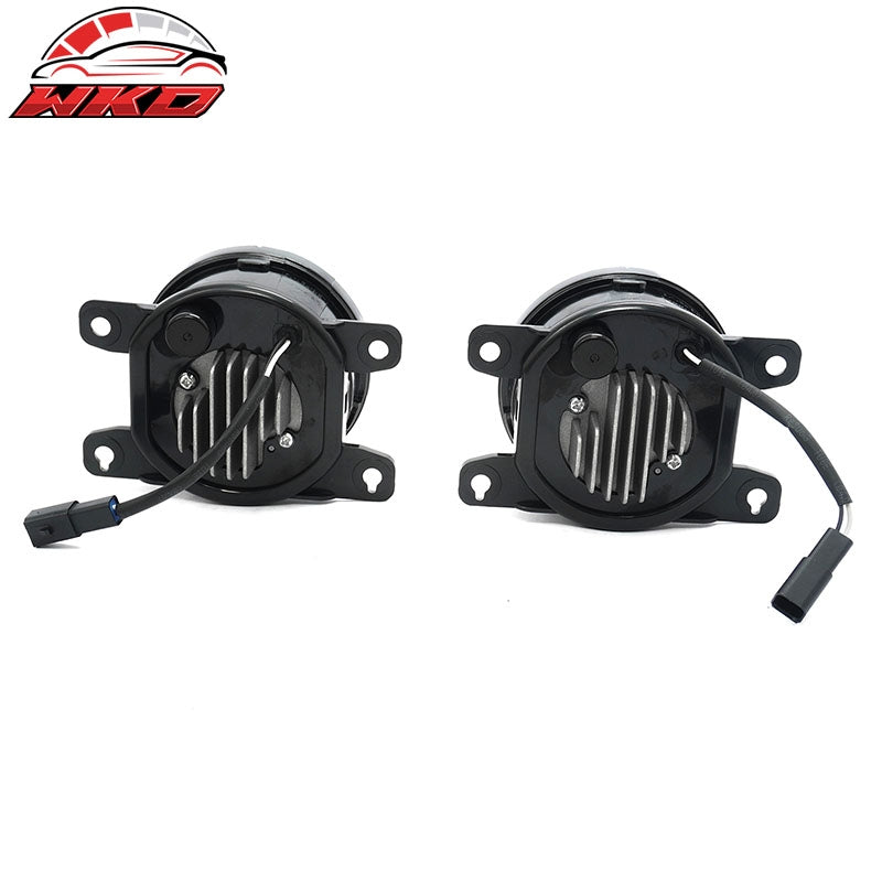 Fits 16-24 Honda Civic FC FK FE High Quality JDM Foglights Blue Lens White LED