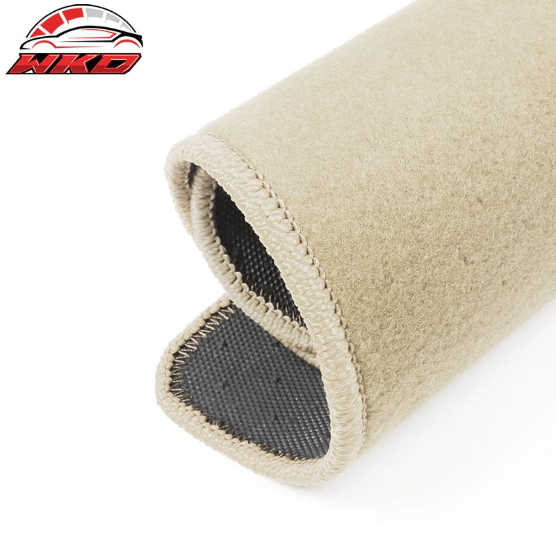 Fits 92-95 Honda Civic Beige Floor Mats Liner Nylon 1st 2nd Row Carpets 4PC