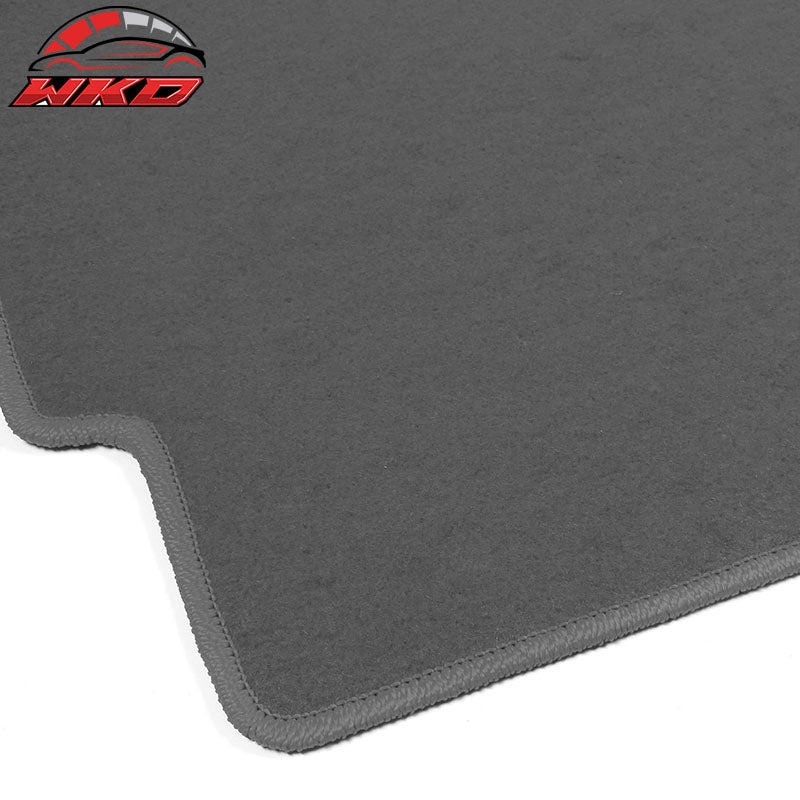Fits 92-95 Honda Civic Car Floor Mats Liner Nylon 1st 2nd Row Gray Carpets 4PC