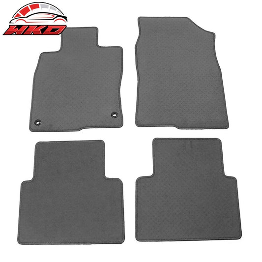 Wholesale 16-21 Honda Civic 4-Door 4PCS Front Rear Floor Mats Liner Nylon Grey Carpet