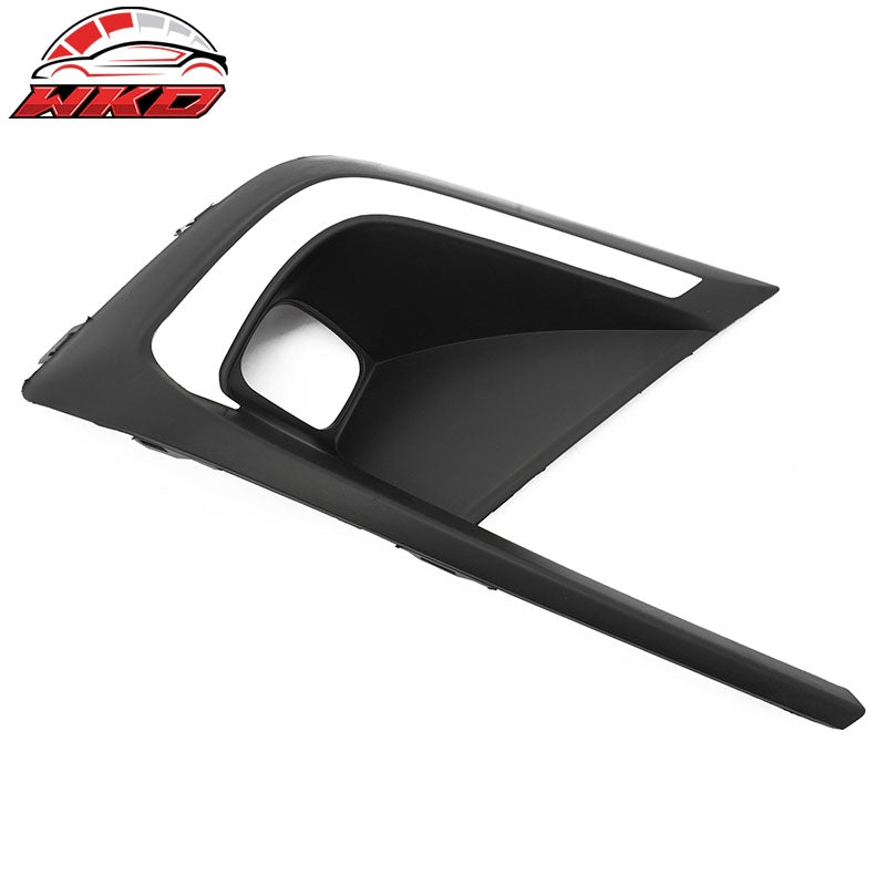 Fits 22-24 Honda Civic Foglight Covers W/ LED Switchback Turn Signal Matte Black