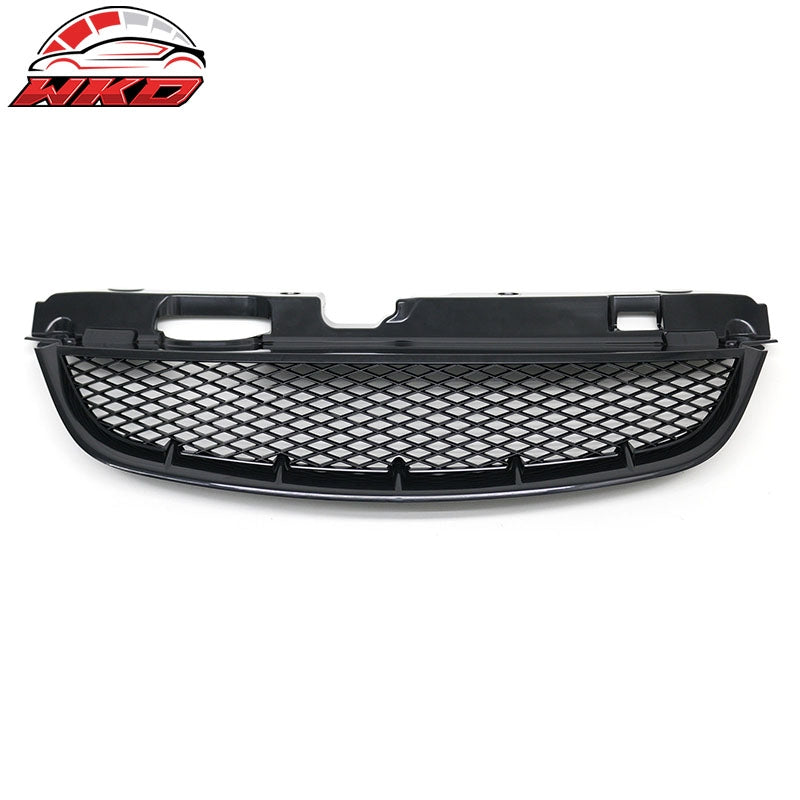 Fits 04-05 Honda Civic Front Bumper Hood Grille Mesh Upper Grill Assembly Kit