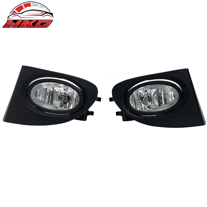 Wholesale 02-05 Honda Civic Hatchback Front Bumper Fog Lights Clear Lens Lamps Pair