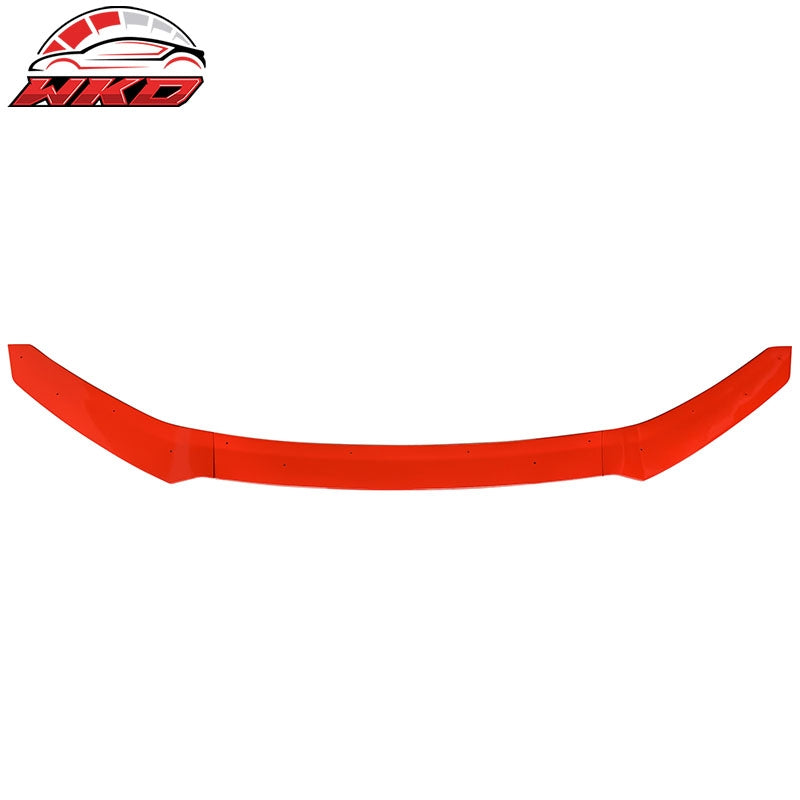 Fits 17-21 Honda Civic Hatchback & Si HFP Style Front Bumper Lip Spoiler PP 3PCS