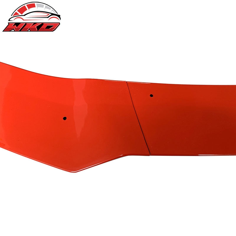 Fits 17-21 Honda Civic Hatchback & Si HFP Style Front Bumper Lip Spoiler PP 3PCS