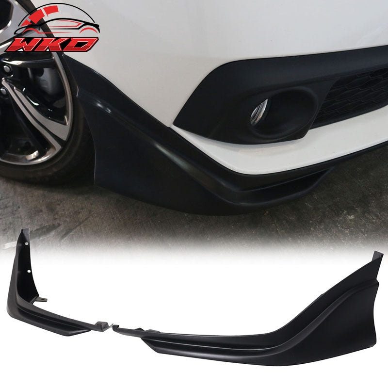 Fit 16-18 Honda Civic MD Style Front Bumper Lip Splitter Side Corner Apron PP