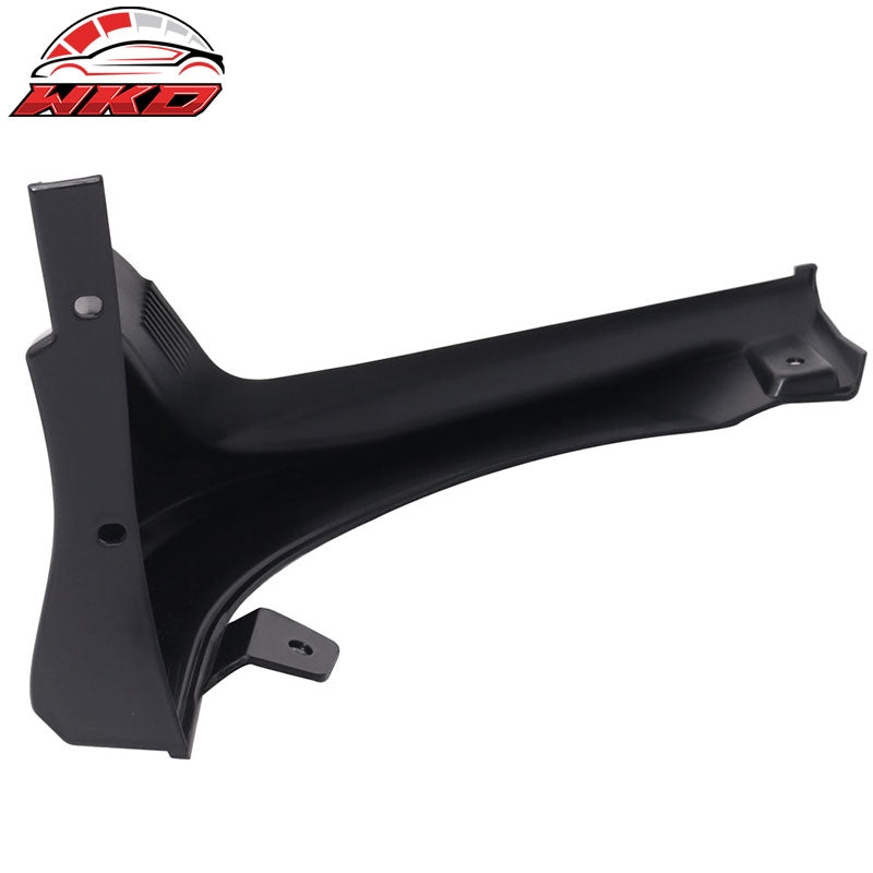Fit 16-18 Honda Civic MD Style Front Bumper Lip Splitter Side Corner Apron PP