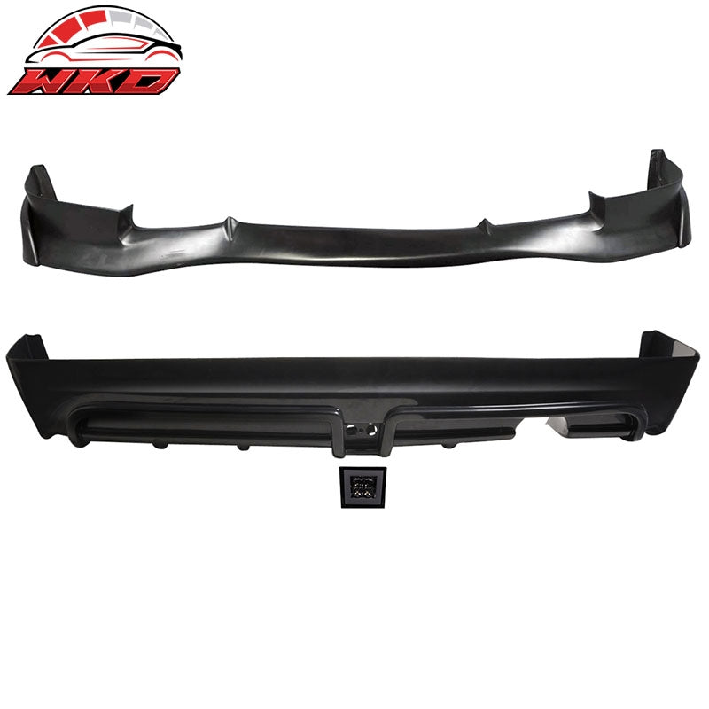 Wholesale 06-08 Honda Civic MUG Si Style Front Lip Rear Lip w/ Smoke 3rd Brake Light