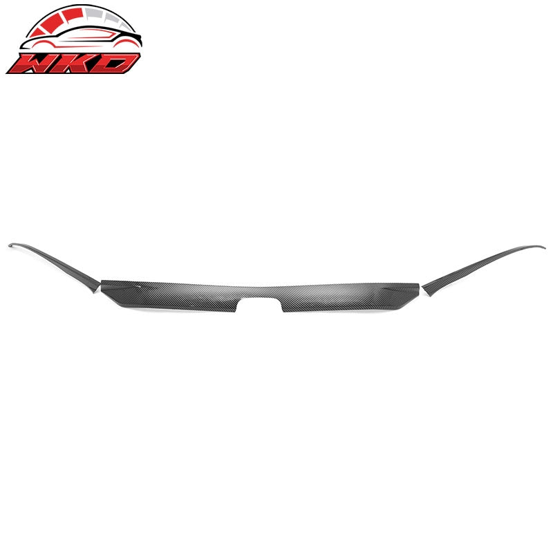 Wholesale 22-24 Honda Civic OE Front Bumper Grille Cover Trim ABS Carbon Fiber Print - Wikond Auto
