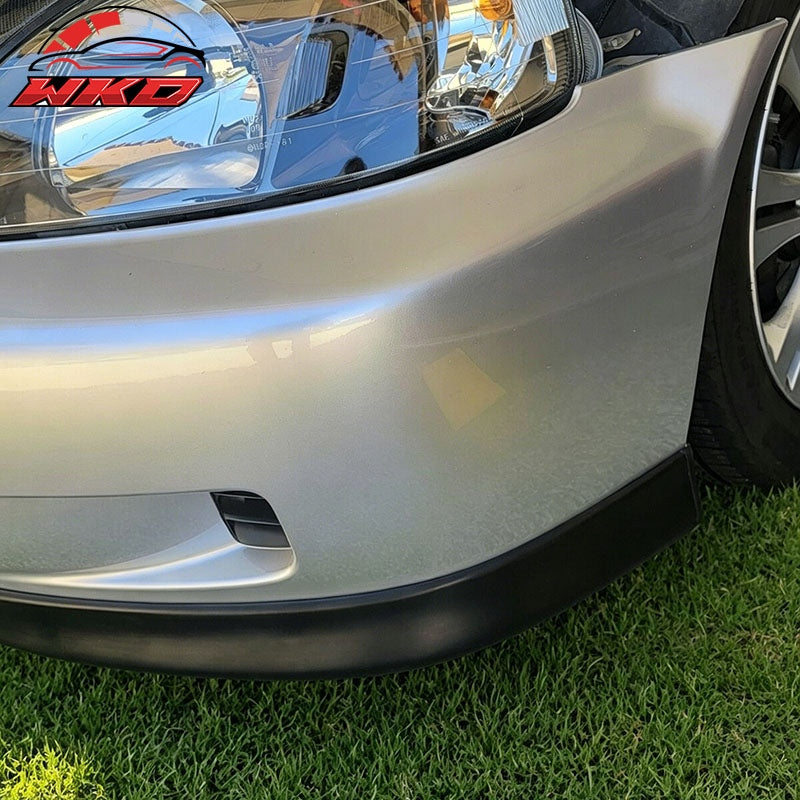 Fits 99-00 Honda Civic OE Style Front Bumper Lip Spoiler Splitter Unpainted PU